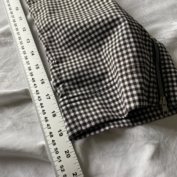 Abacus Women's Black + White Checkerboard Stretchy Golf Pants Size 8 - Picture 15 of 16